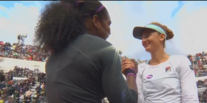 Serena a felicitat-o pe Irina Begu