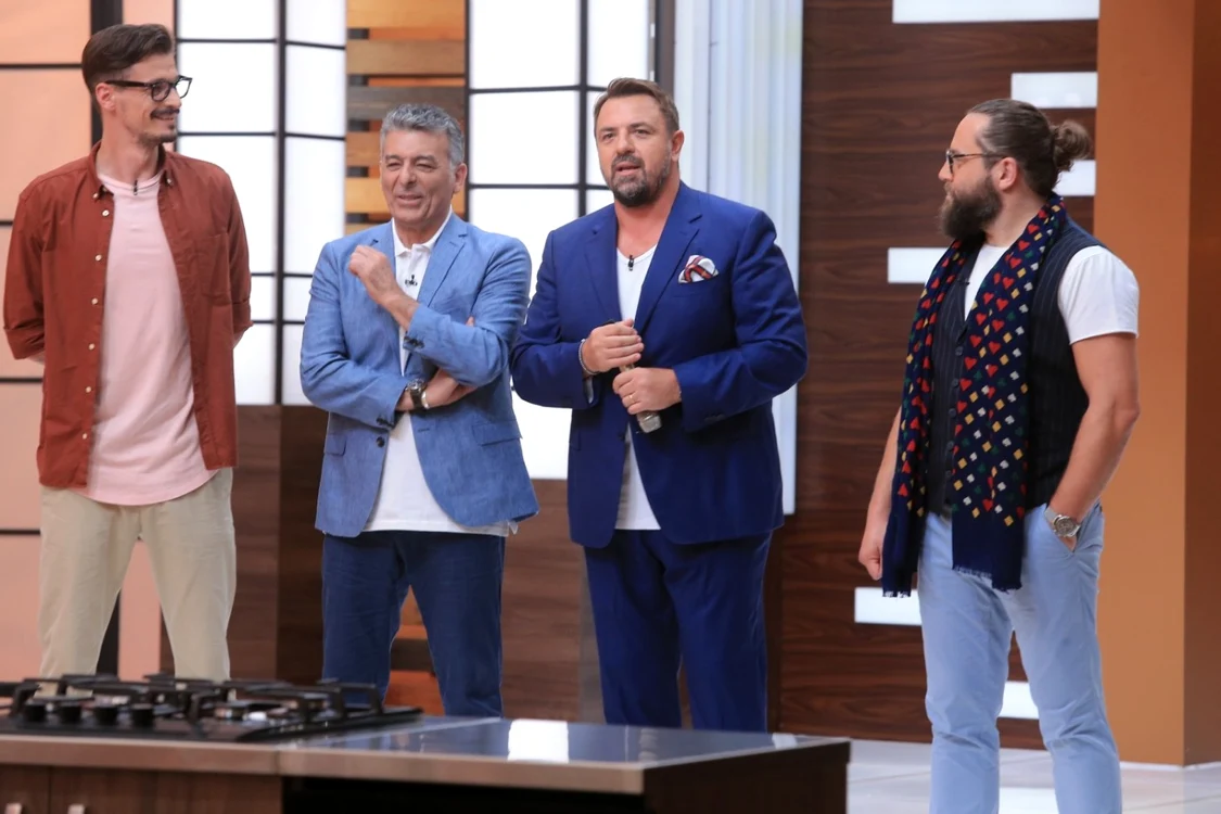 Silviu Chelaru, Joseph Hadad, Horia Brenciu şi Cosmin Tudoran FOTO Pro TV