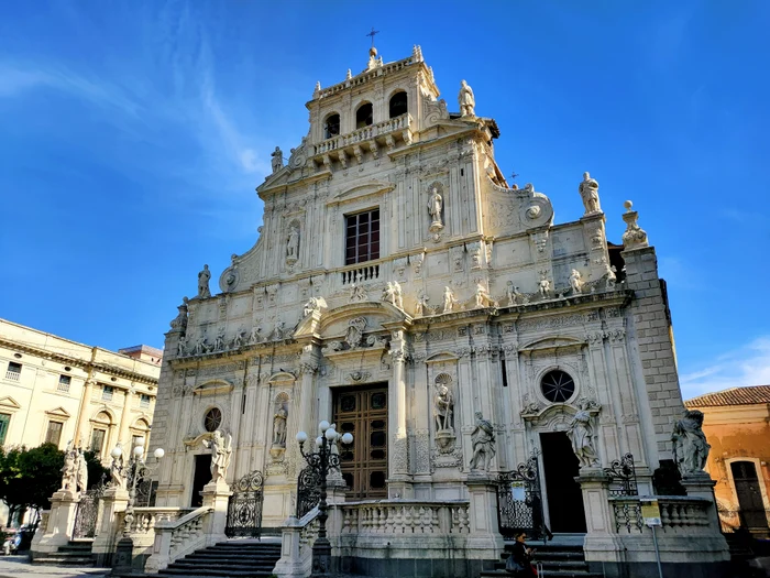 Catedrală barocă în Acireale foto Dan Roșu