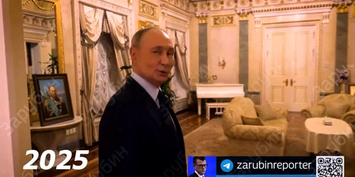 Imagine din apartamentul lui Putin 