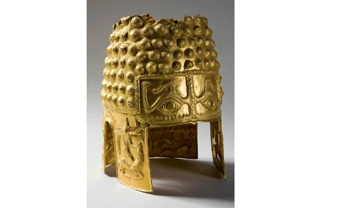 Coiful princiar getic de la Coţofeneşti, cea mai populară piesă de aur antică provenind din România jpeg