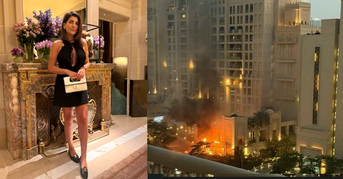 Roxana Ostroveanu își serba ziua de naștere la Dubai. foto: arhivă personală