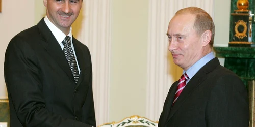 Vladimir Putin și Bashar al-Assad