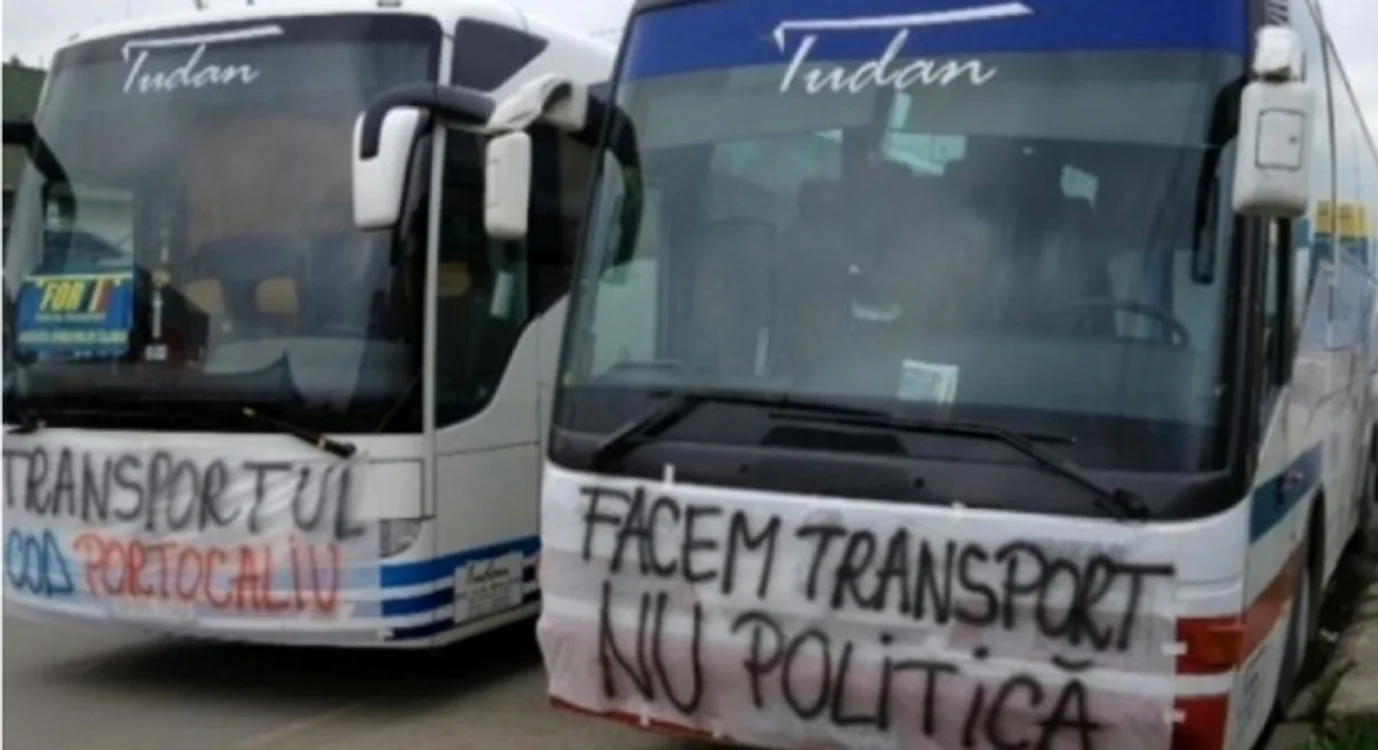 Greva transportatorilor a afectat 19 județe timp de cinci ore