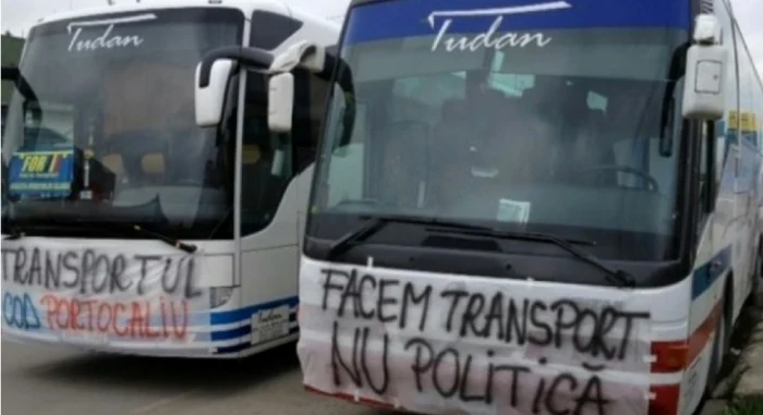 Greva transportatorilor a afectat 19 județe timp de cinci ore