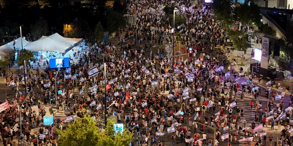 protest ierusalim impotriva lui netanyahu 17 iunie Foto X (1) jfif