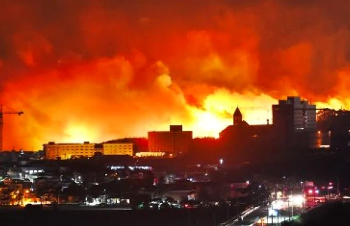 Incendiu urias Coreea de Nord FOTO AFP