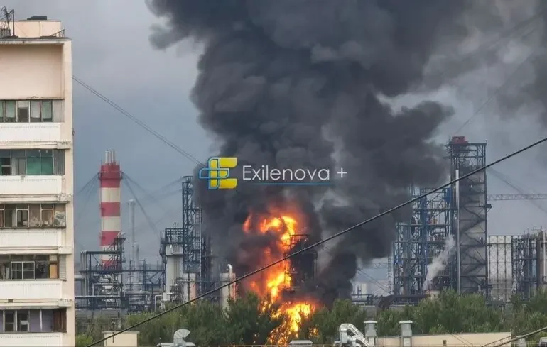 Moscova, atacată de zeci de drone. Cea mai mare rafinărie din capitala Rusiei în flăcări