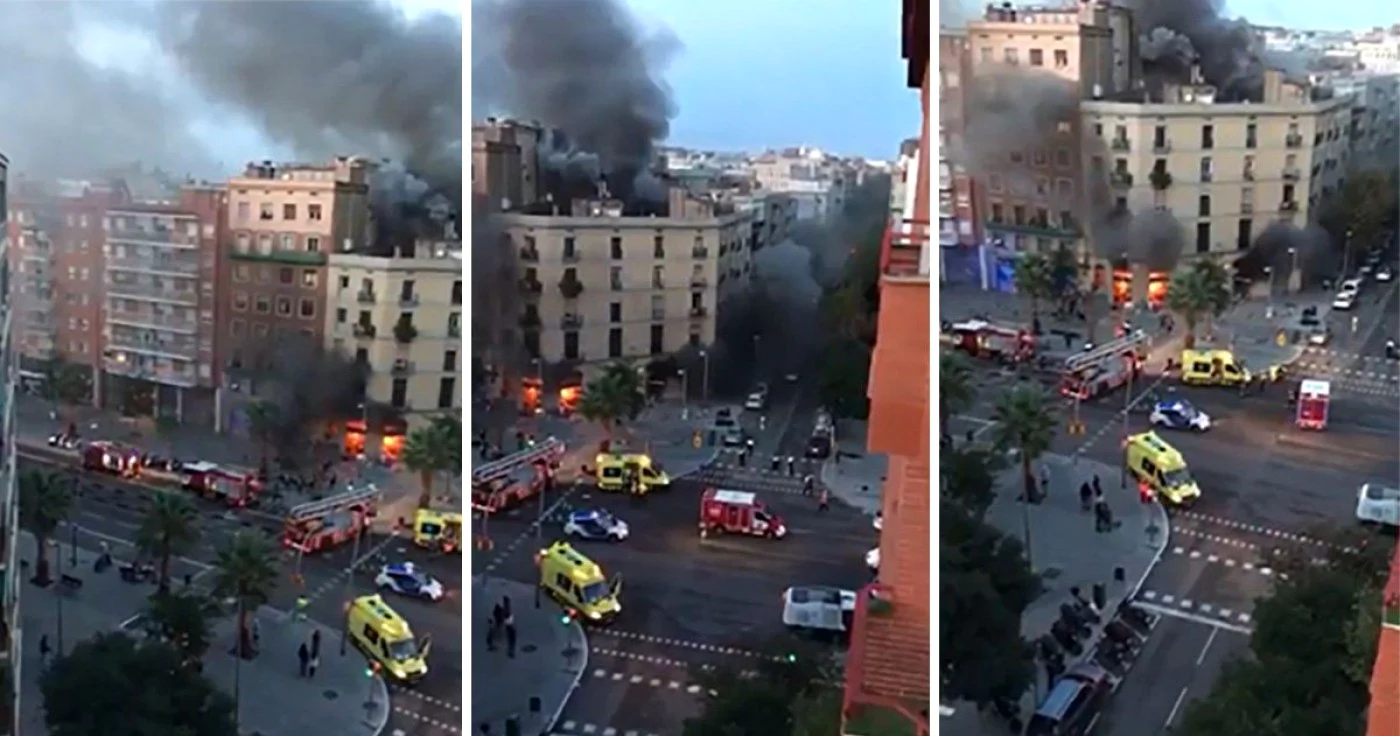 explozii in barcelona