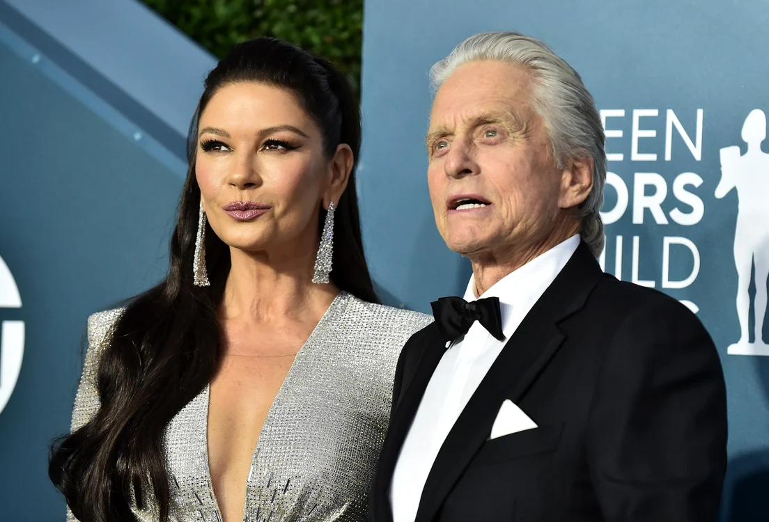 Catherine Zeta Jones si Michael jpg