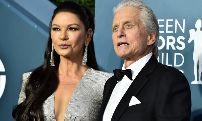 Catherine Zeta Jones si Michael jpg