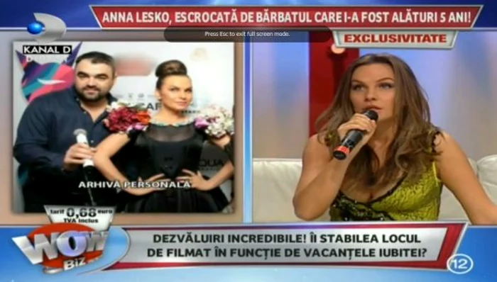 Anna şi Florin Nedelcu sunt certaţi la cuţite