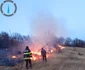Incendiu de vegetație FOTO ISU/ Facebook 