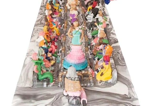 
     La picioarele statuetei,  strălucesc diamanteFoto: Photoland / Wenn/ Guliver / Splashnews  