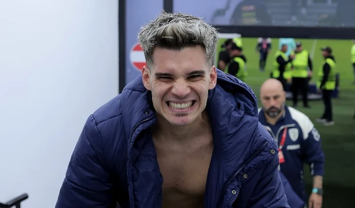 Ianis, căpitan și decar la națională, a dat centrarea la gol FOTO Facebook