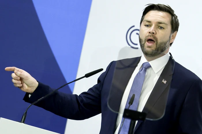 JD Vance la Conferința de securitate de la Munchen FOTO EPA-EFE