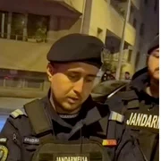 Jandarmul care l-a amendat pe Marian Rădună pentru marșul Colectiv FOTO Facebook 