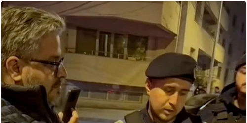 Jandarmul care l-a amendat pe Marian Rădună pentru marșul Colectiv FOTO Facebook 