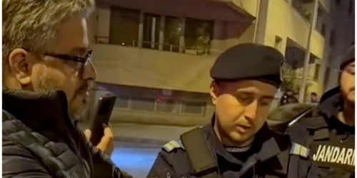 Jandarmul care l-a amendat pe Marian Rădună pentru marșul Colectiv FOTO Facebook
