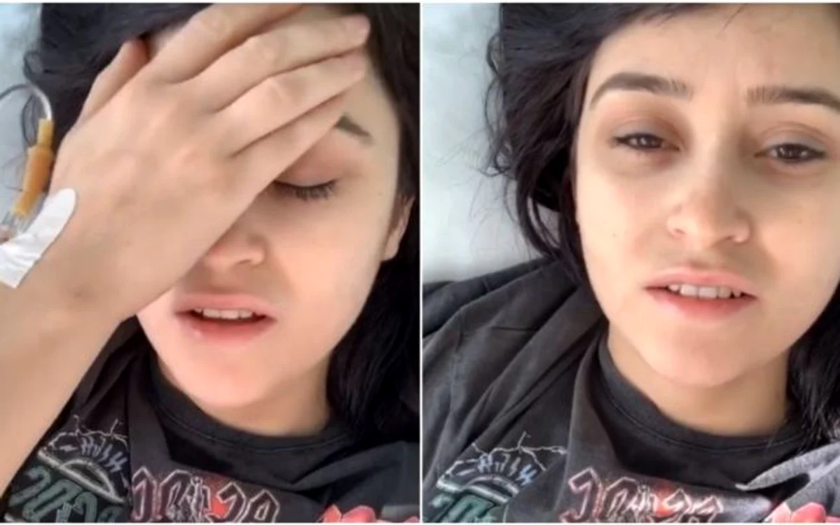 Irina Rimes s-a filmat pe patul de spital