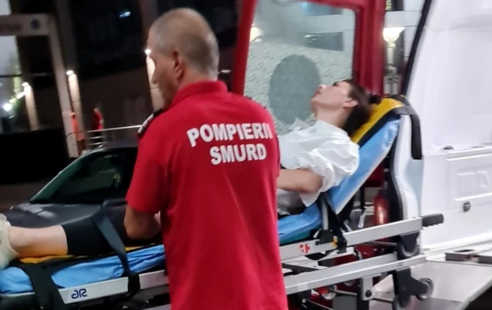 Simona Cumpănașu, preluată de ambulanța SMURD