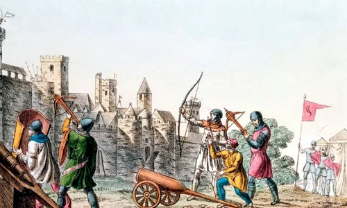 Războiul de 100 de ani şi schimbarea la faţă a artileriei în Europa jpeg