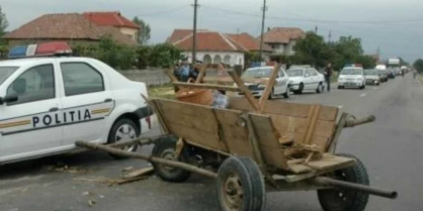 Căruţa era nesemnalizată