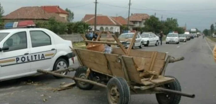 Căruţa era nesemnalizată