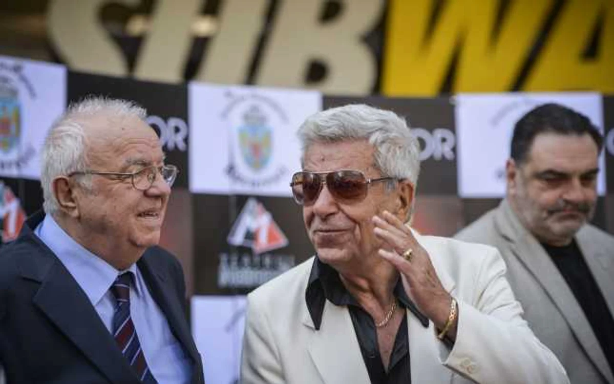 Alexandru Arşinel şi Ion Dichiseanu au primit stele pentru întreaga activitate în domeniul teatrului şi filmului FOTO Mediafax