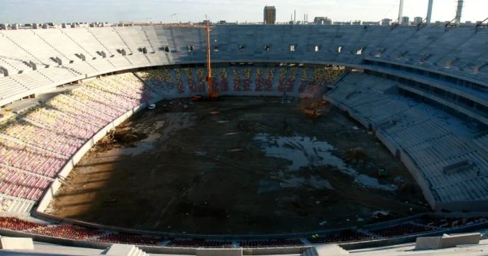 Lucrări la National Arena