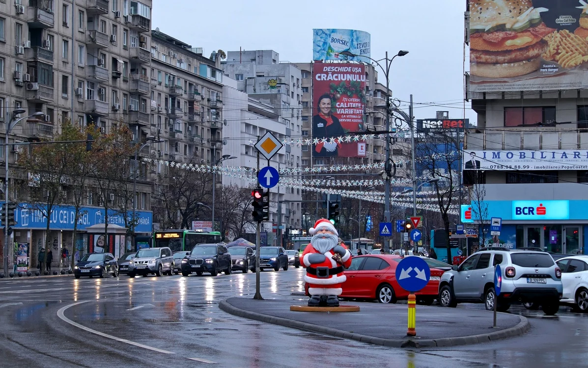 Trafic în București. Foto: Eugen Vișan. Pixabay.com