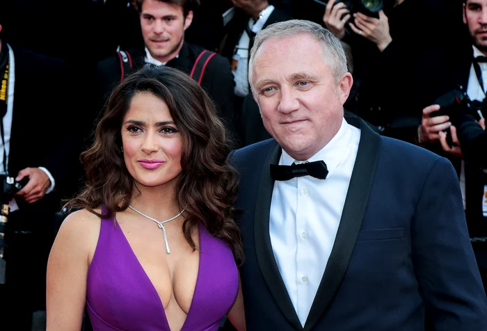 Salma Hayek are o căsnicie de 12 ani cu Francois-Henri Pinault. FOTO: Shutterstockclickpentrufemei.ro