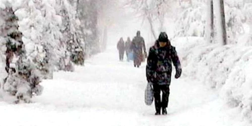 De Ziua Naţională va ninge abundant 