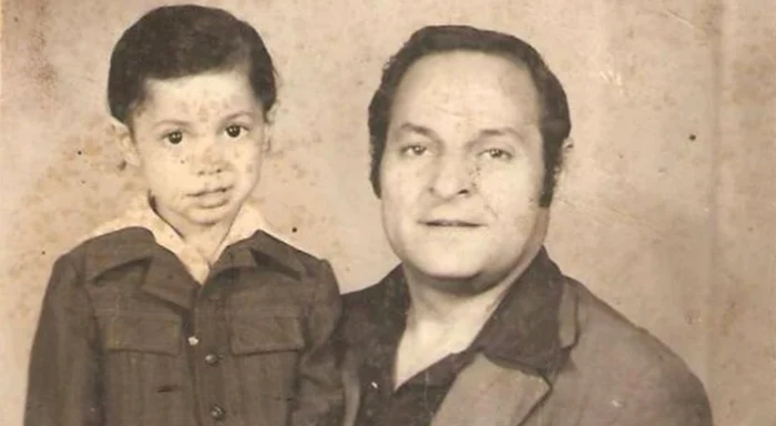 Gelu Duminică alături de tatăl lui. Sursă foto: Vice