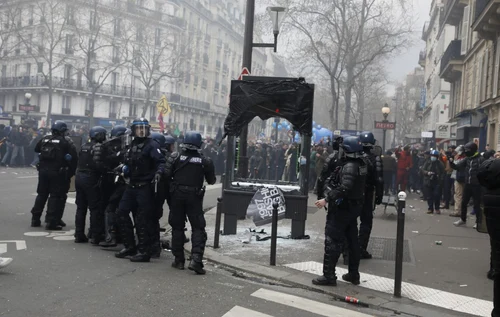 Proteste în Franța FOTO Profimedia 