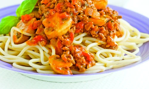 spaghete carne ciuperci jpeg