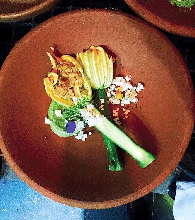 Se poate opta pentru un meniu exclusiv din vegetale