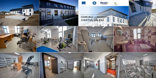Centru de zi ultramodern pentru vârstnicii din Lungești Vâlcea Foto Primăria Lungești