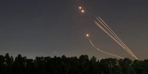 Domul de fier interceptand rachete FOTO EPA-EFE