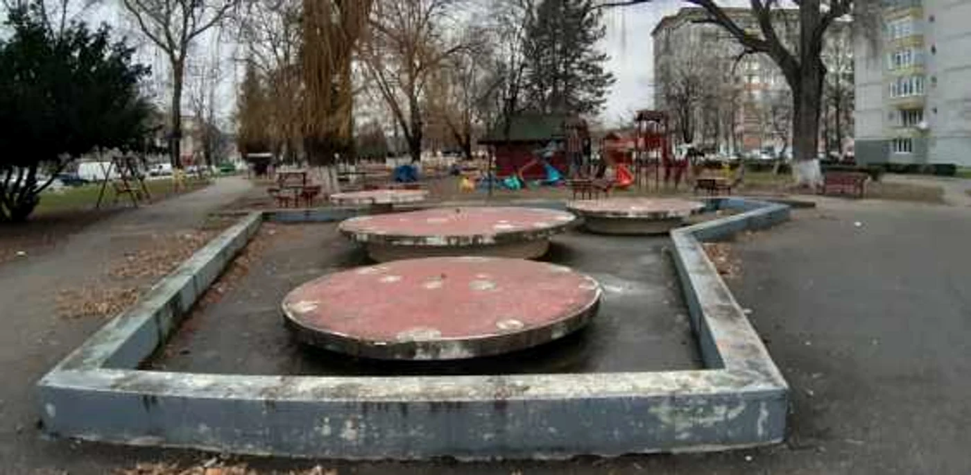 Parcul Central din Hunedoara. FOTO: Daniel Guţă. ADEVĂRUL.