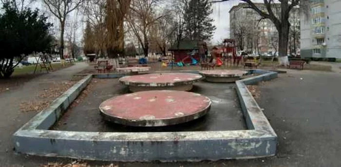 Parcul Central din Hunedoara. FOTO: Daniel Guţă. ADEVĂRUL.