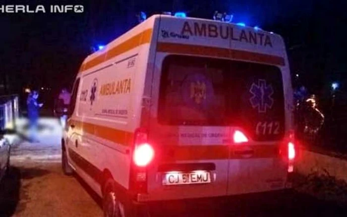 Ambulanța a ajuns după 50 de minute de la apelul făcut la 112 Foto: gherlainfo.ro
