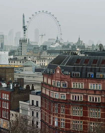 Londra de la înălțime. FOTO: Ana-Maria Șchiopu