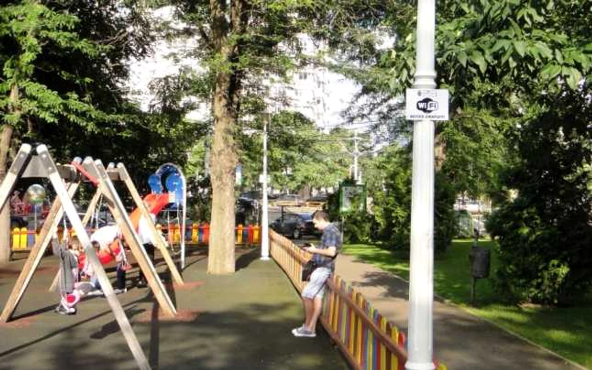 Reţeaua a fost introdusă în patru parcuri din sector FOTO PS1