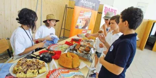 Dulciurile au fost foarte apreciate de elevi