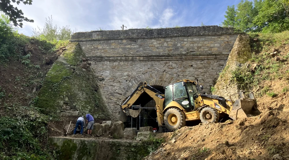 Podul construit la ordinul domnitorului Ștefan cel Mare intră în restaurare / foto: Adevărul.ro