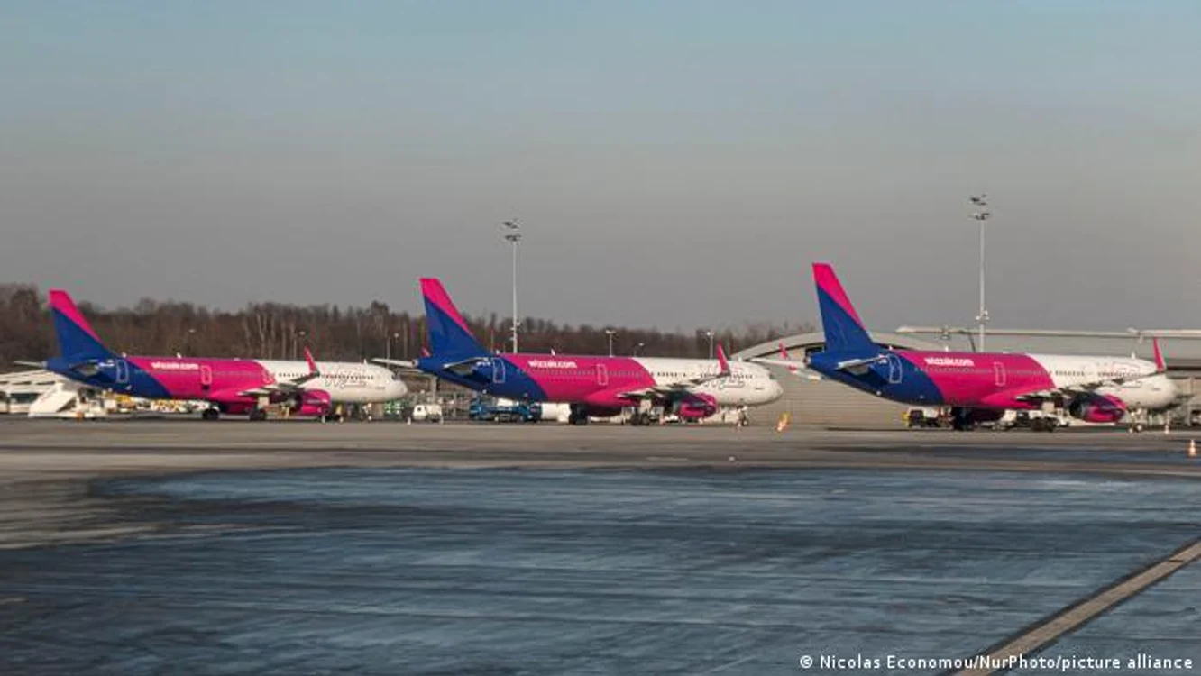 Aeronave ale companiei low cost Wizz Air din Ungaria
