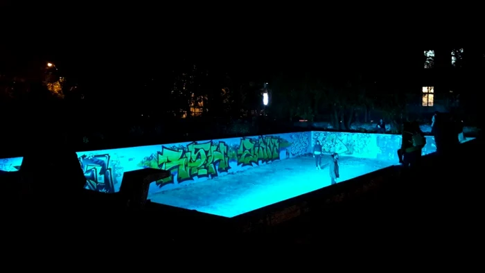Iluminarea Podului de Foer din Timişoara
