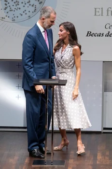 Letizia și Felipe, la ceremonia de la Madrid