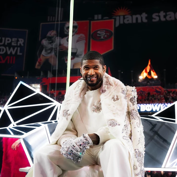 Usher, în concert la Super Bowl, 2024, foto facebook/Usher